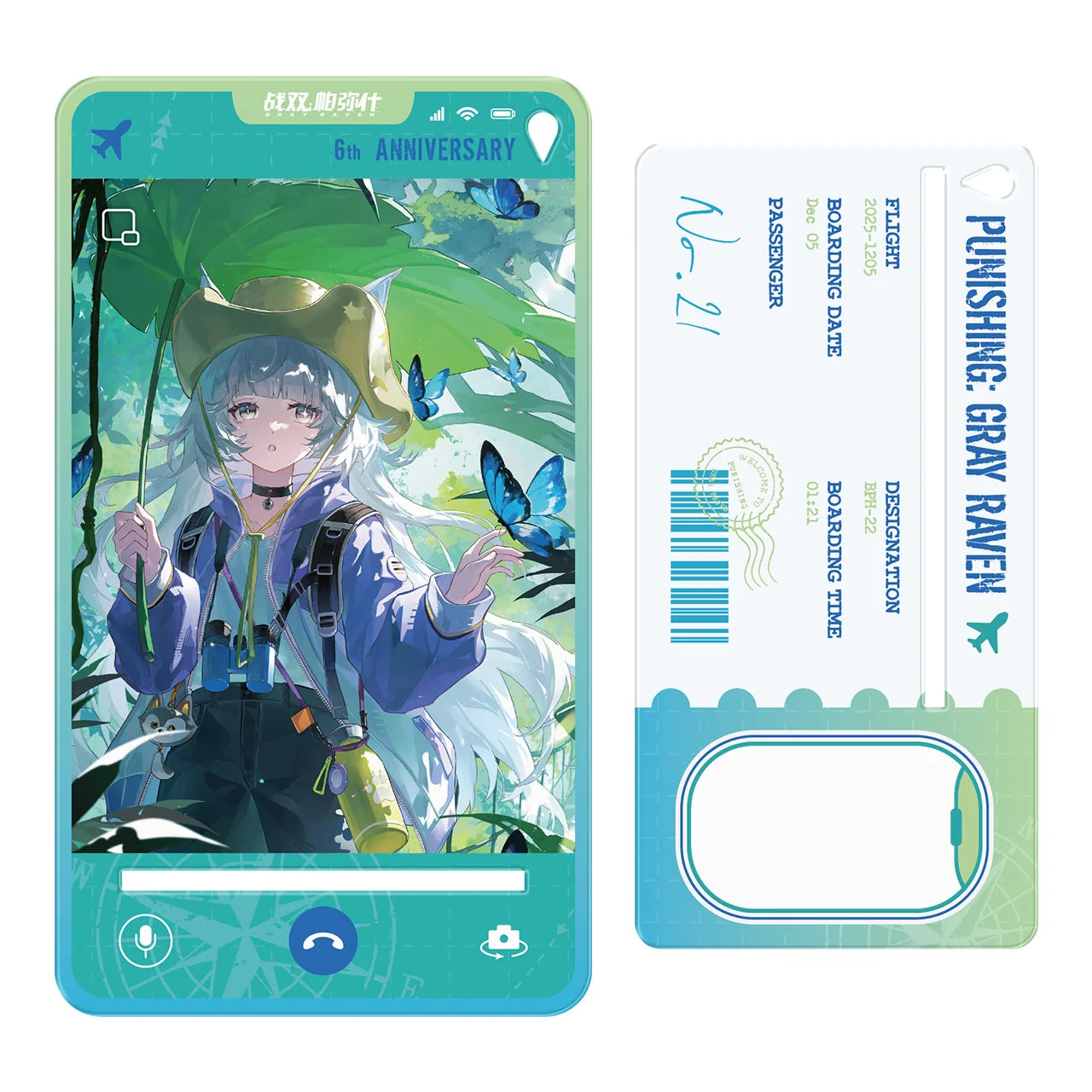 Punishing: Gray Raven - Echoes of Elsewhere 6th Anniversary Display Standee KURO GAMES
