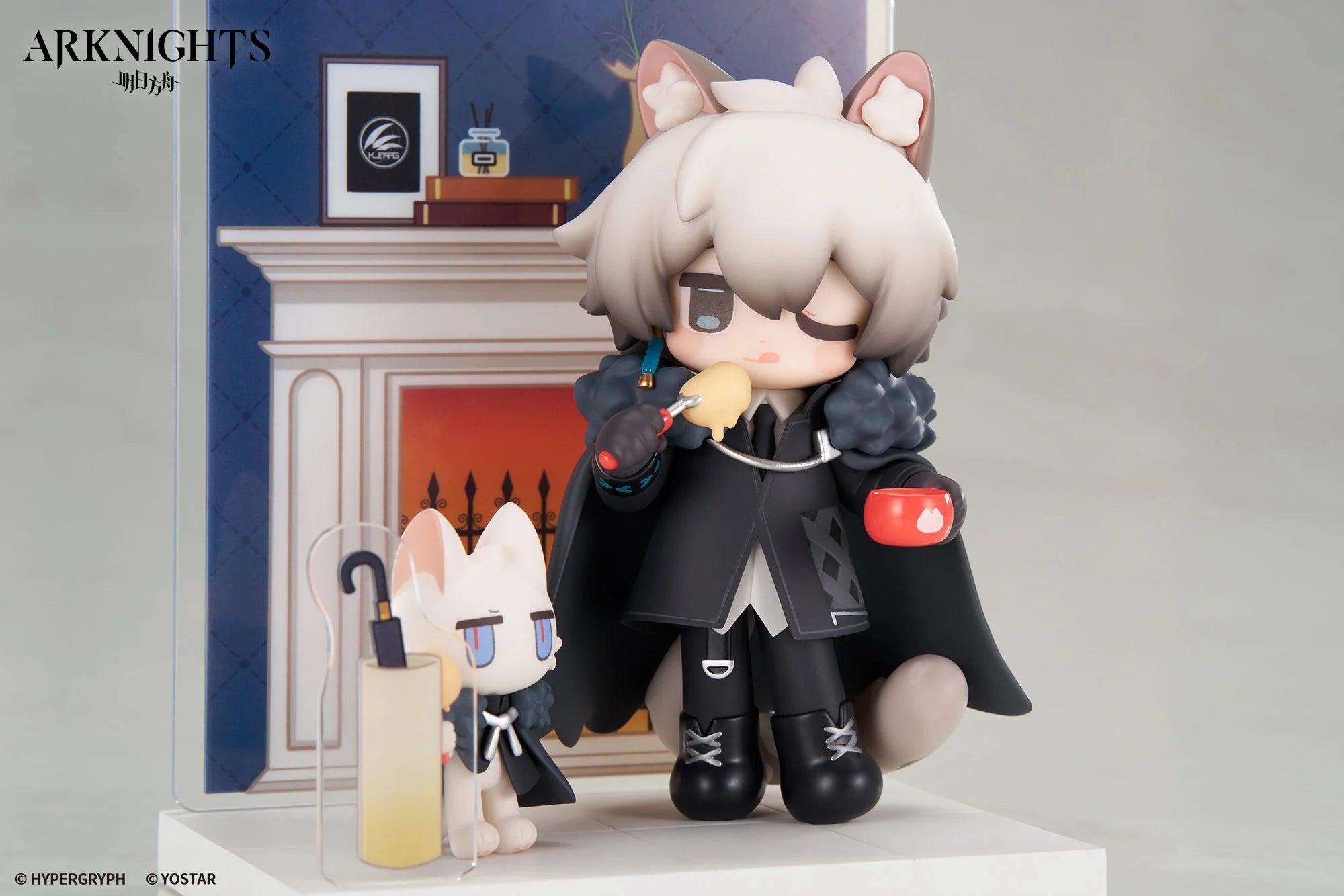 Arknights - Logos & SilverAsh Dessert Time Series Chibi Figure APEX
