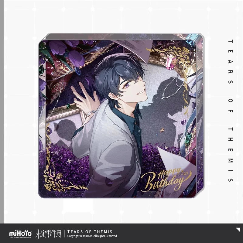 Tears of Themis - In The Warmth Of Summer Series King Birthday Quicksand Acrylic Block miHoYo