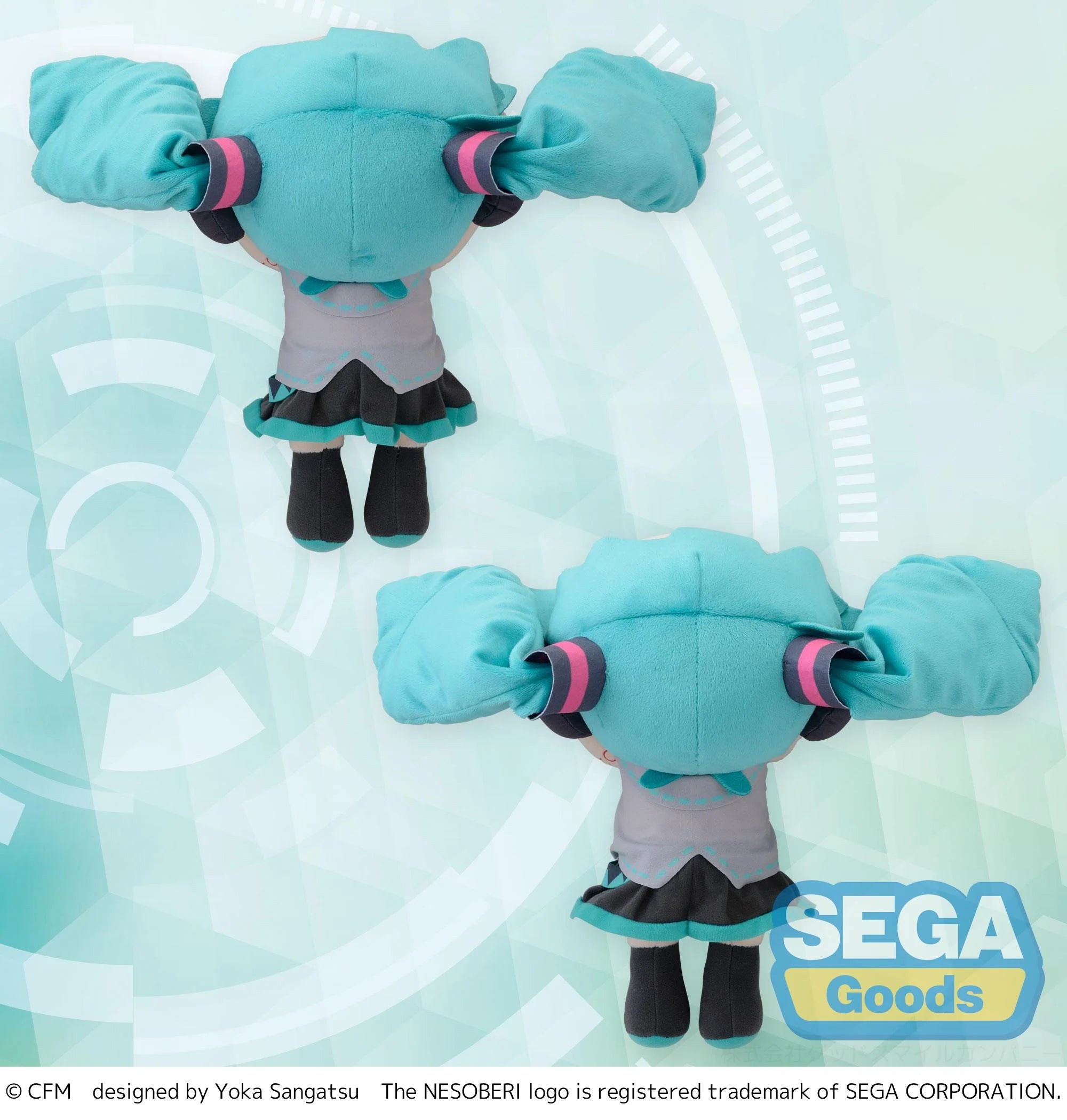 Hatsune Miku - fuwa petit (Lay-Down) Plushie SEGA