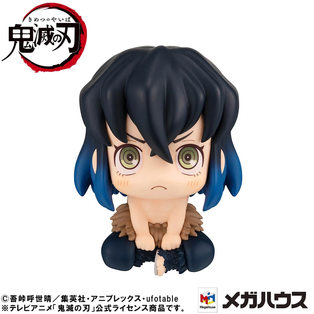 Demon Slayer: Kimetsu no Yaiba - Zenitsu Agatsuma (Smile Ver.) & Inosuke Hashibira (Bossy Ver.) [with gift] Lookup Mini Figure MegaHouse