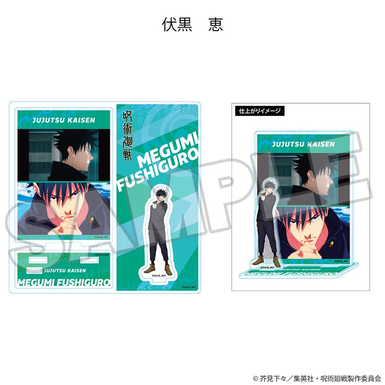 Jujutsu Kaisen - Yuji Itadori & Megumi Fushiguro & Nobara Kugisaki & Maki Zen'in & Toge Inumaki & Panda & Aoi Todo & Kento Nanami & Satoru Gojo & Suguru Geto & Mahito & Sukuna Acrylic Stand Good Smile Company