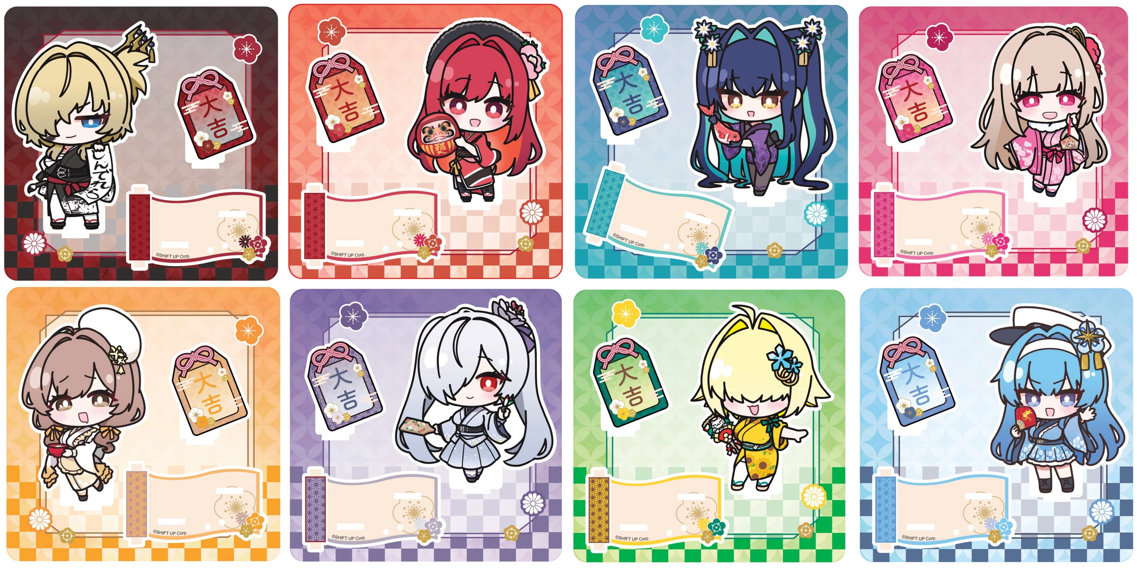 GODDESS OF VICTORY: NIKKE - Lunar New Year 2026 Series Chibi Acrylic Stand TWO QUAN