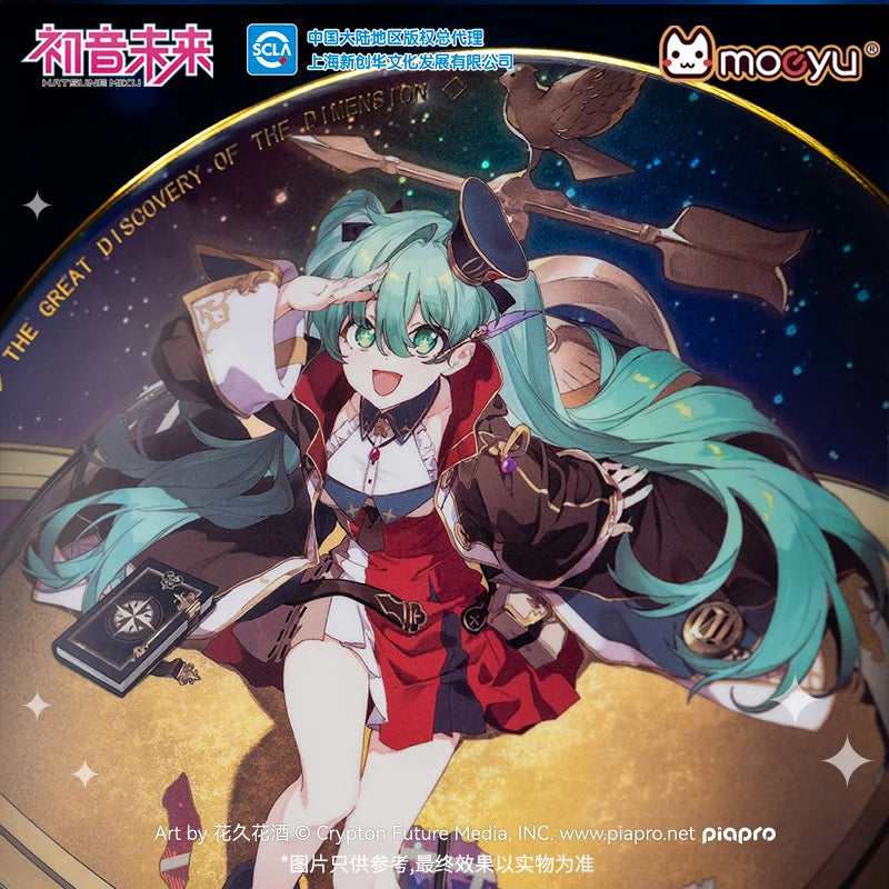 Hatsune Miku - Hatsune Miku 39 The Great Discovery of The Dimension Large Badge Moeyu