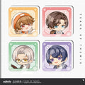 Tears of Themis - Winter Snow Commemorative Series Chibi Acrylic Refrigerator Magnet Set miHoYo