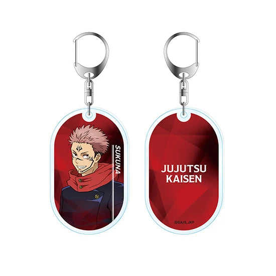 Jujutsu Kaisen -Yuji Itadori & Megumi Fushiguro & Nobara Kugisaki & Satoru Gojo & Sukuna (Double-Layered) Keychain Good Smile Company
