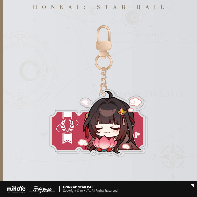 Honkai: Star Rail - Pom-Pom Gallery Sticker Keychain miHoYo