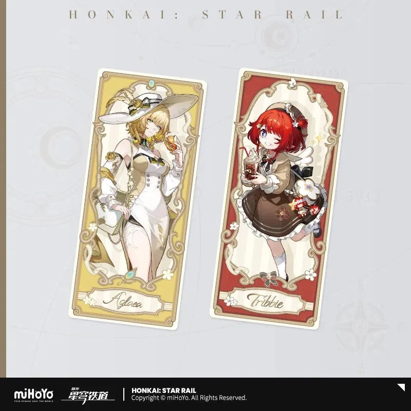 Honkai: Star Rail - Aglaea & Tribbie Express Travel Notes Laser Collectible Card miHoYo