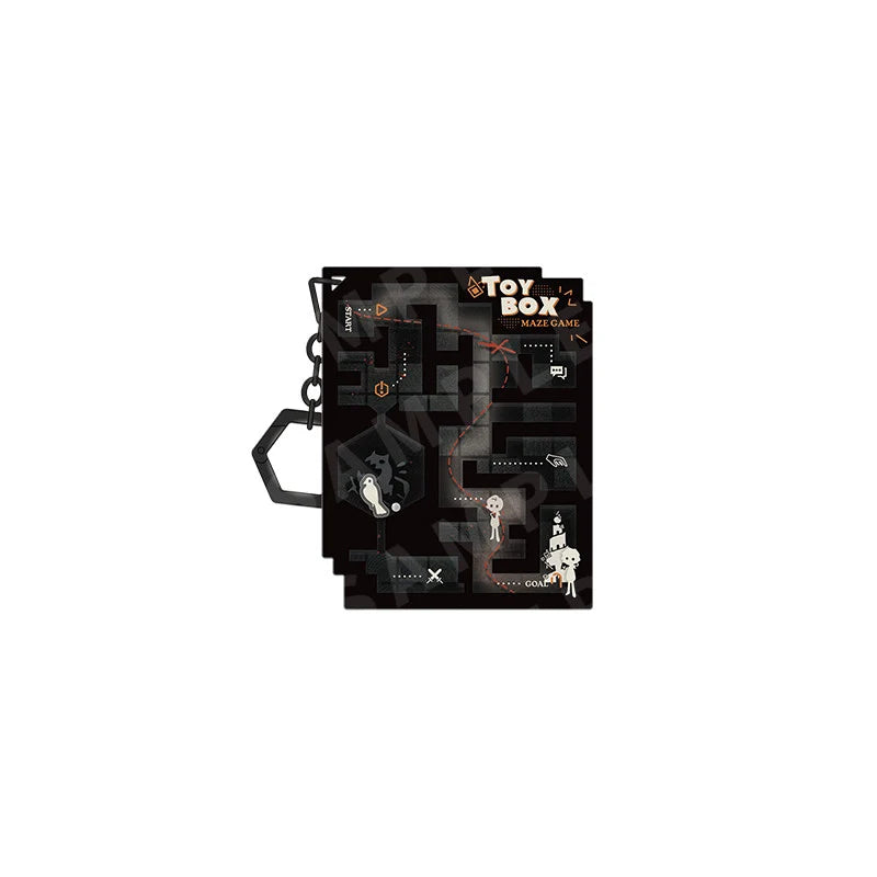 Reverse: 1999 - Enigma Acrylic Mini Marble Maze Charm BLUEPOCH