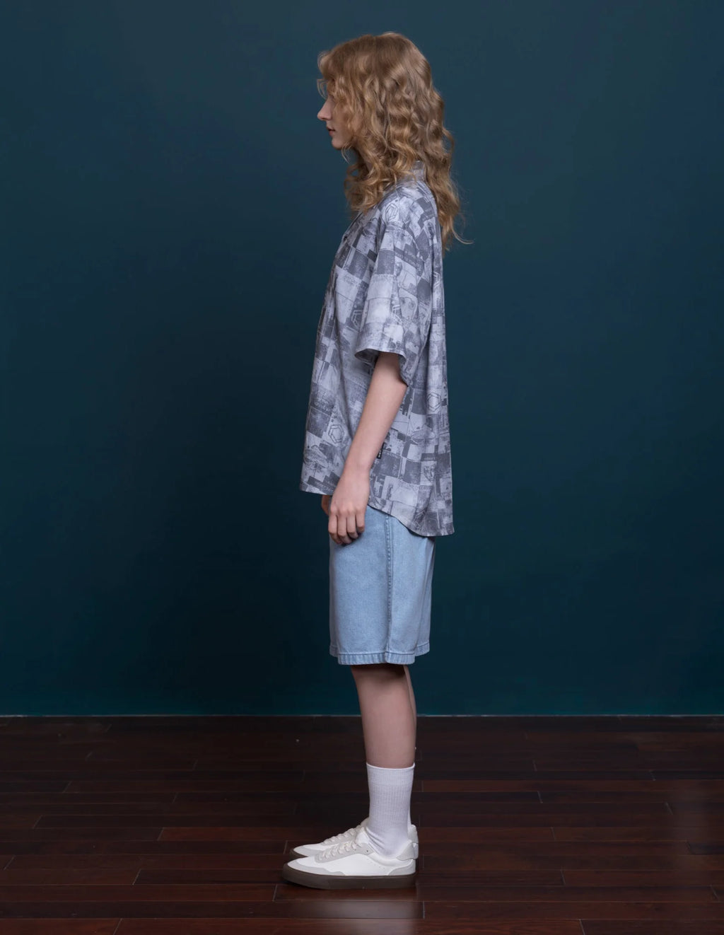 Reverse: 1999 - 6 Whither to Wander Printed Shirt BLUEPOCH
