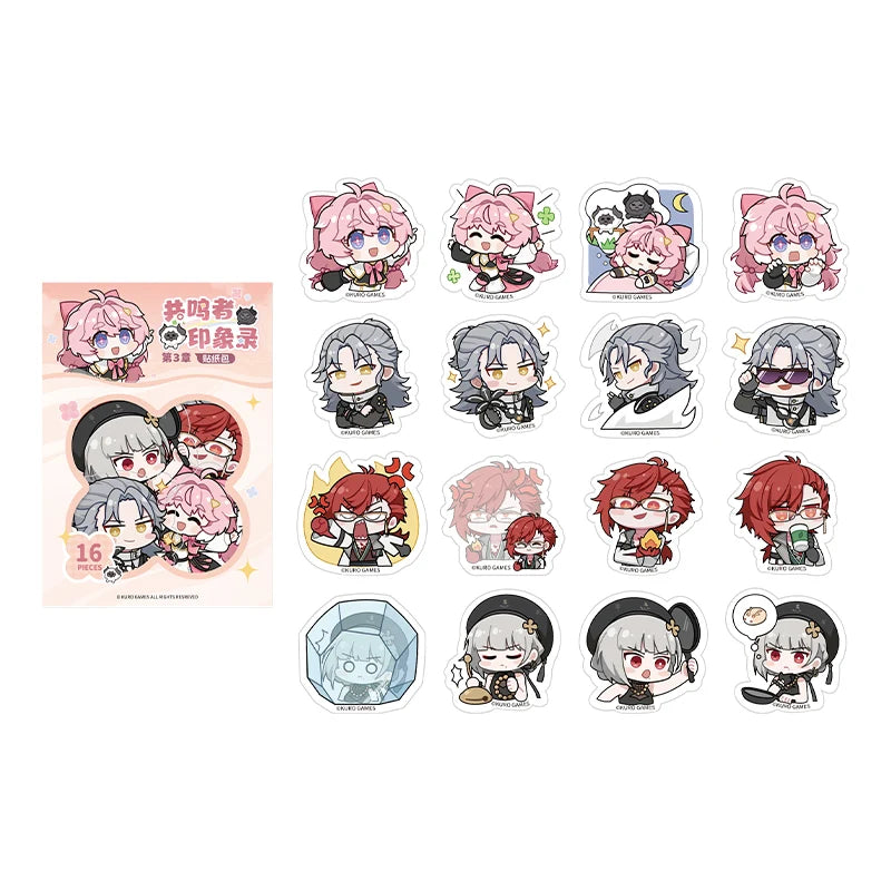 Wuthering Waves - Resonator Theme Chapter 3 Sticker Pack KURO GAMES