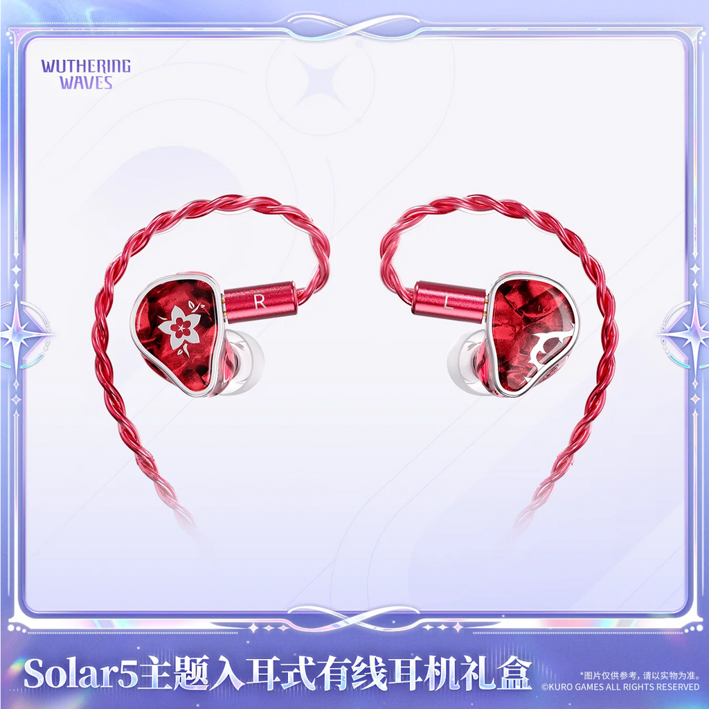 Wuthering Waves - Camellya Solar5 Themed Wired In-Ear Earbuds Gift Box KURO GAMES