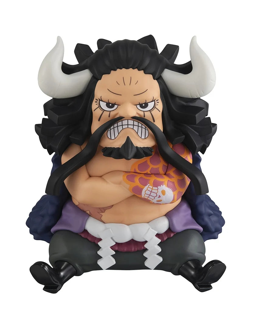 One Piece - Kaido the Beast & Big Mom Set [with gourd & semla] Mini Figure MegaHouse