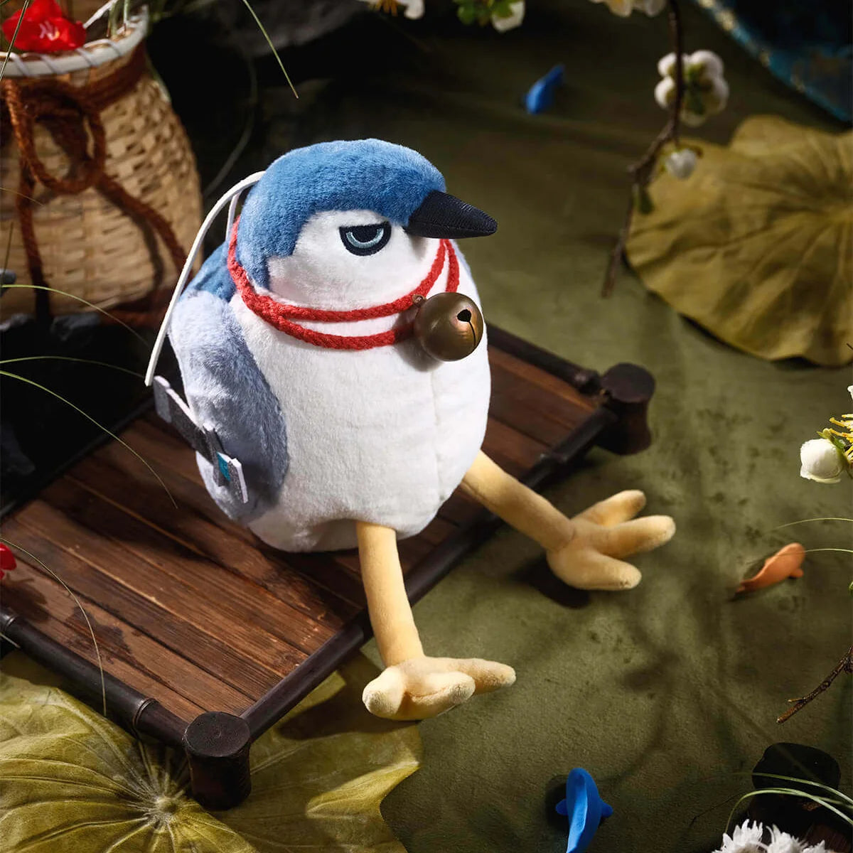 Reverse: 1999 - Hungry Hungry Heron Udimo Plushie BLUEPOCH