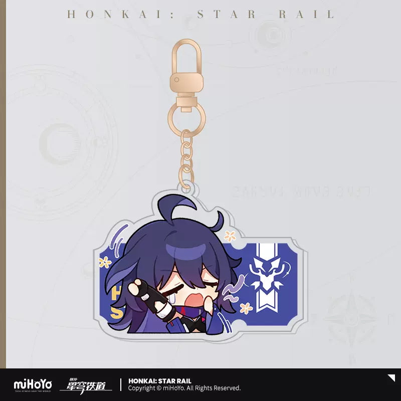 Honkai: Star Rail - Pom-Pom Gallery Sticker Keychain miHoYo