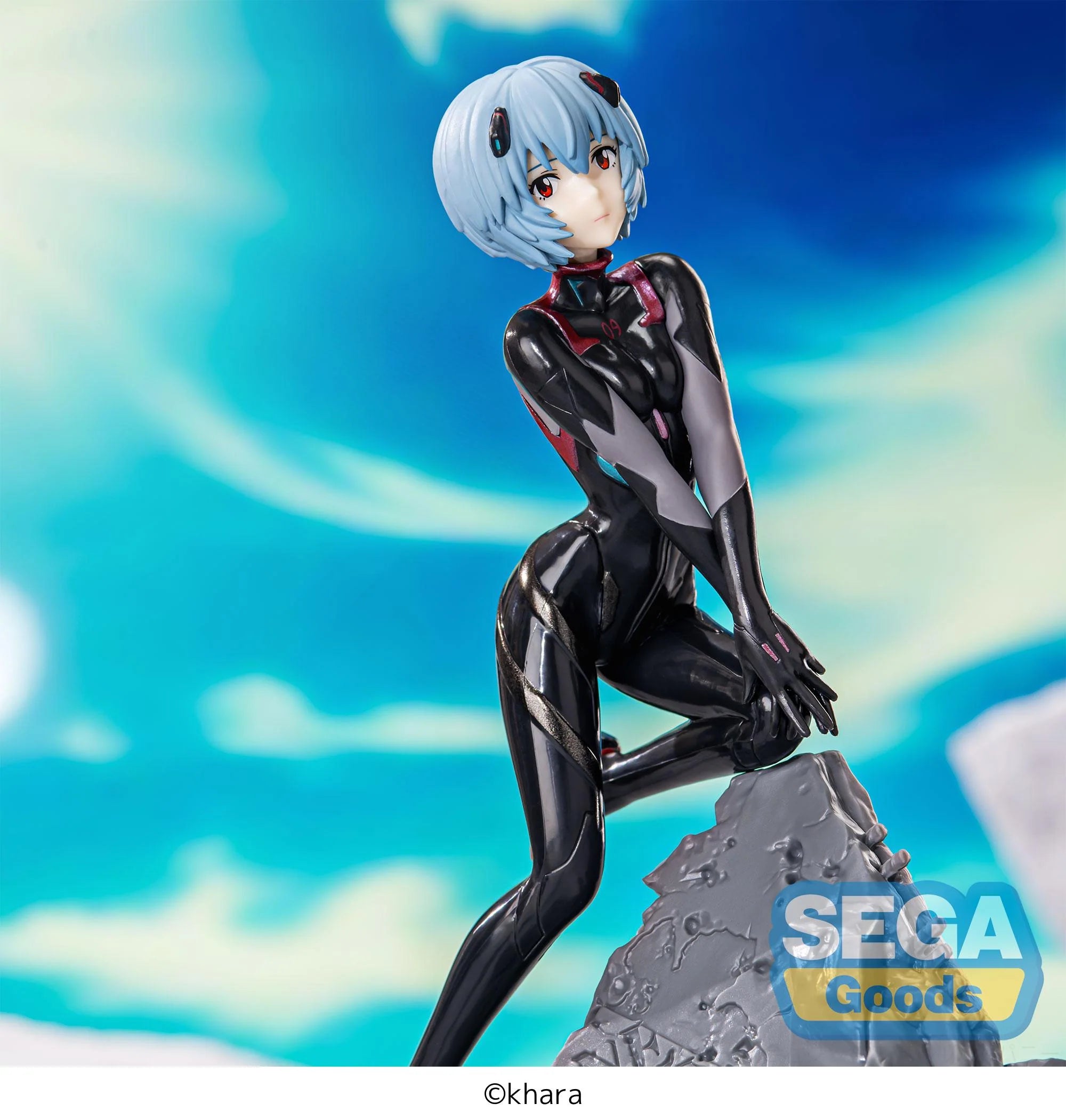 EVANGELION: 3.0+1.0 Thrice Upon a Time - Rei Ayanami (30th Anniversary Ver.) Prize Figure SEGA