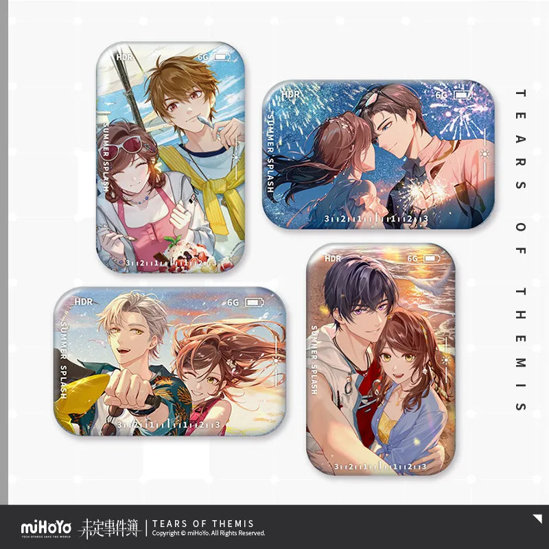 Tears of Themis - Summer Splash Series Square Badge miHoYo