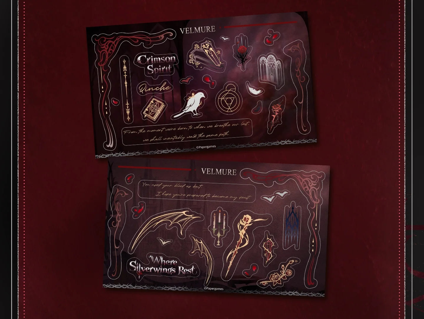 Love and Deepspace - Sylus Silverwing Fiend Series Mini Card Set InFold Games