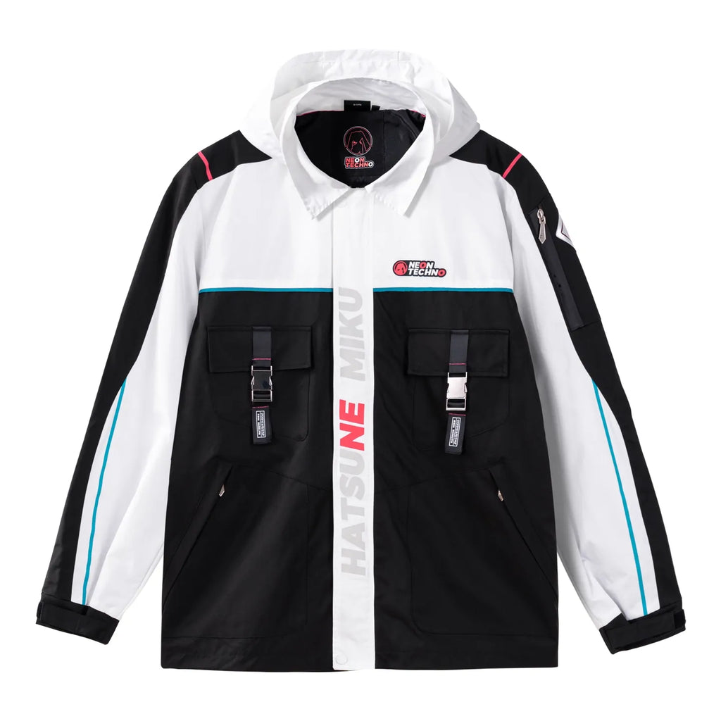 Hatsune Miku - Hatsune Miku Neon Electro Series Casual Hooded Jacket Moeyu