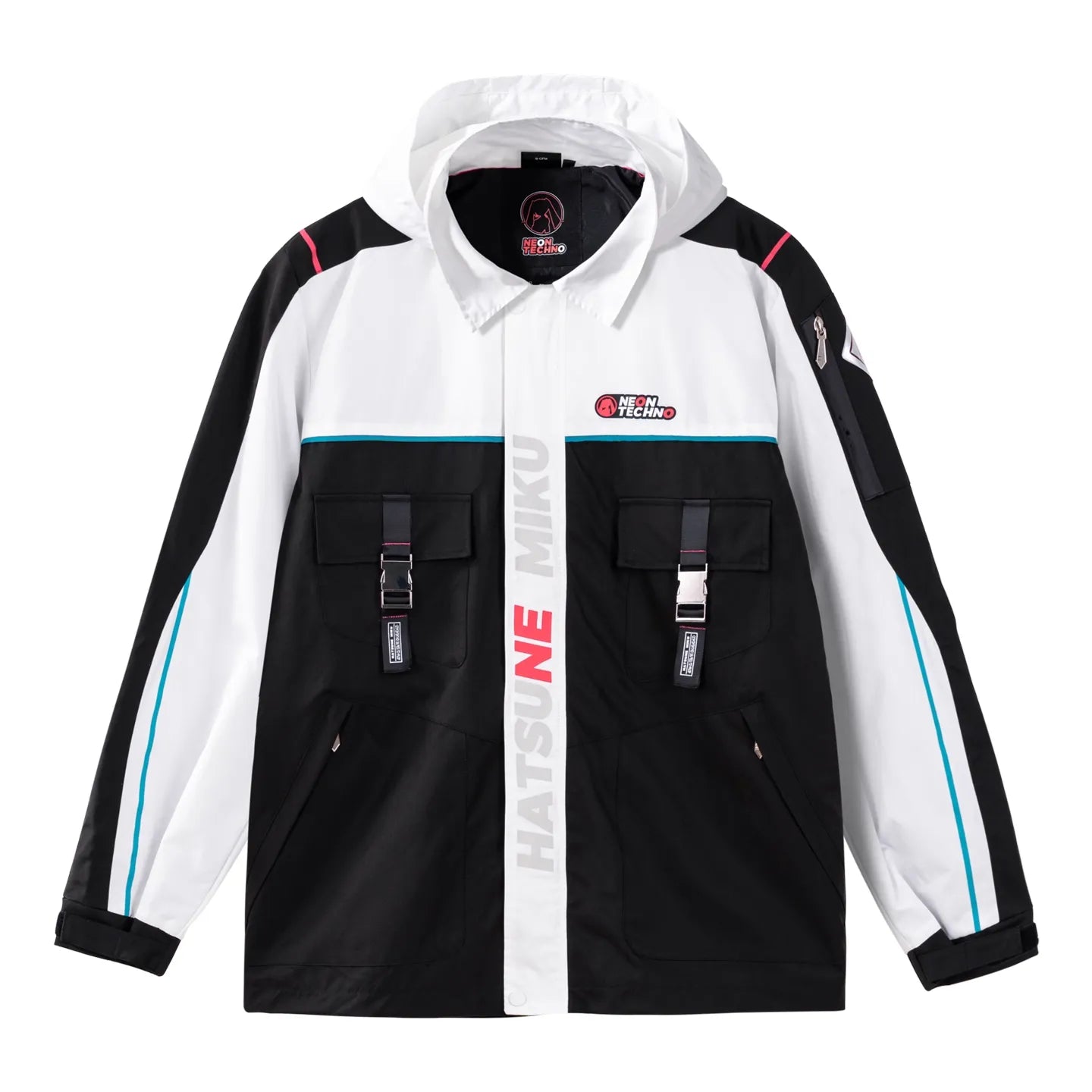 Hatsune Miku - Hatsune Miku Neon Electro Series Casual Hooded Jacket Moeyu
