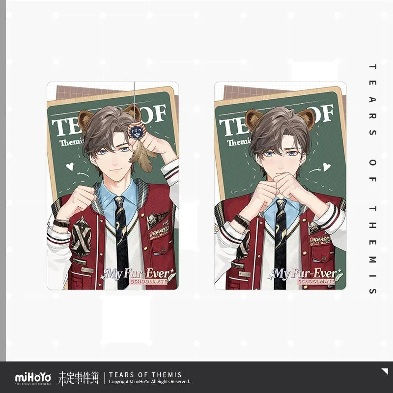 Tears of Themis - My Fur-ever Schoolmale Series Acrylic Photo Frame Commemorative Set miHoYo