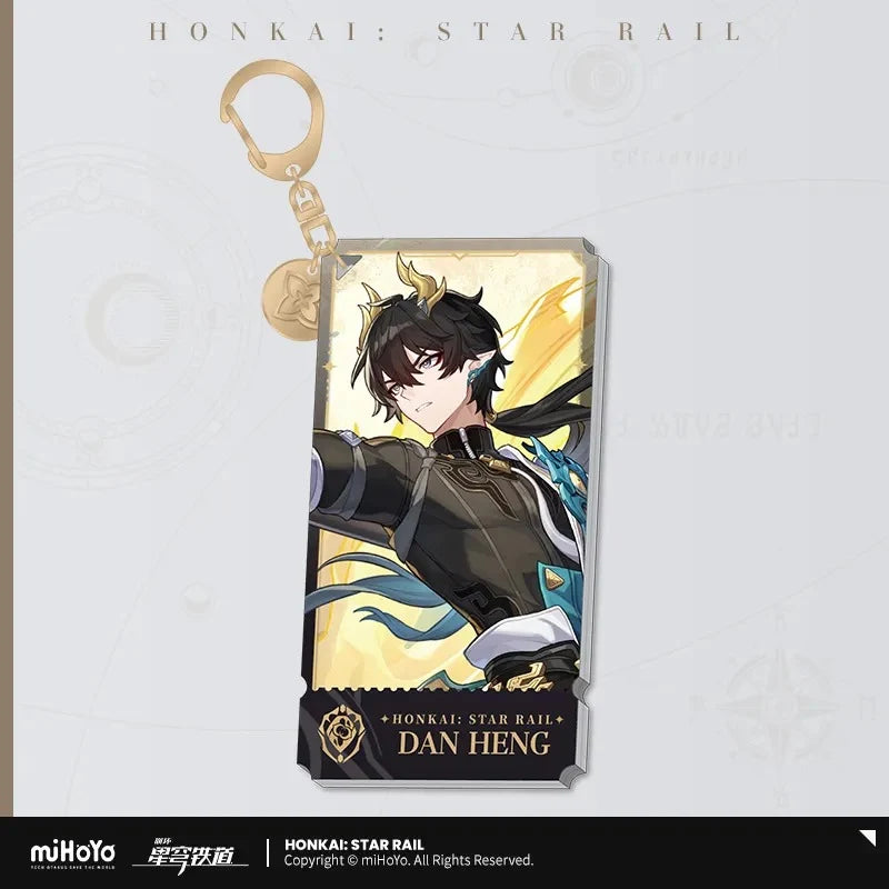 Honkai: Star Rail - The Preservation Path Character Warp Artwork Acrylic Keychain miHoYo