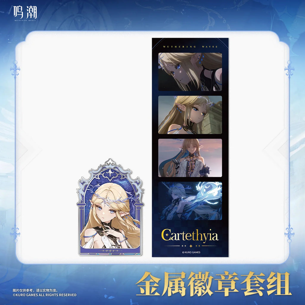 Wuthering Waves - Stars Intertwined Series Metal Badge Set KURO GAMES