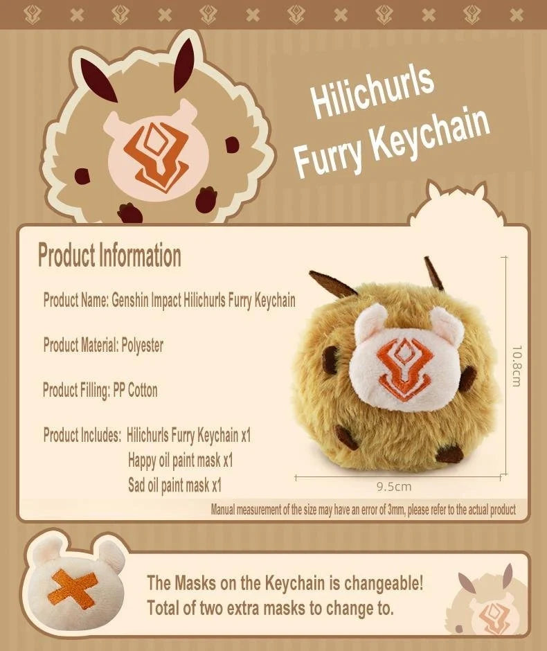 Genshin Impact - Hilichurls Furry Keychain miHoYo