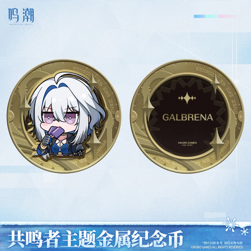 Wuthering Waves - Resonator Themed Metal Coin KURO GAMES