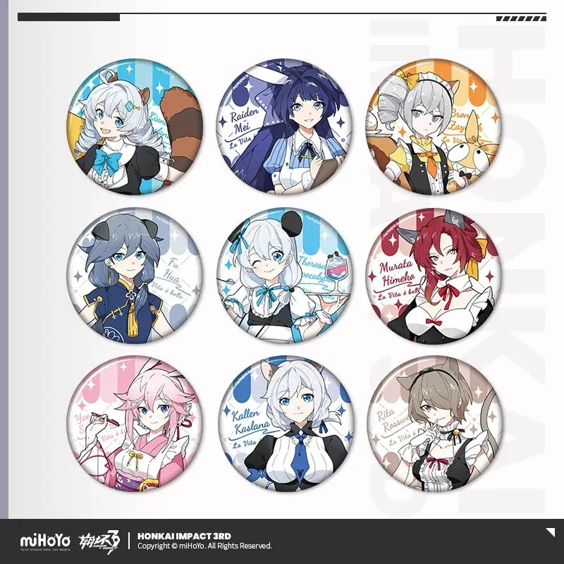 Honkai Impact 3rd - Coffee Shop Series Badge miHoYo