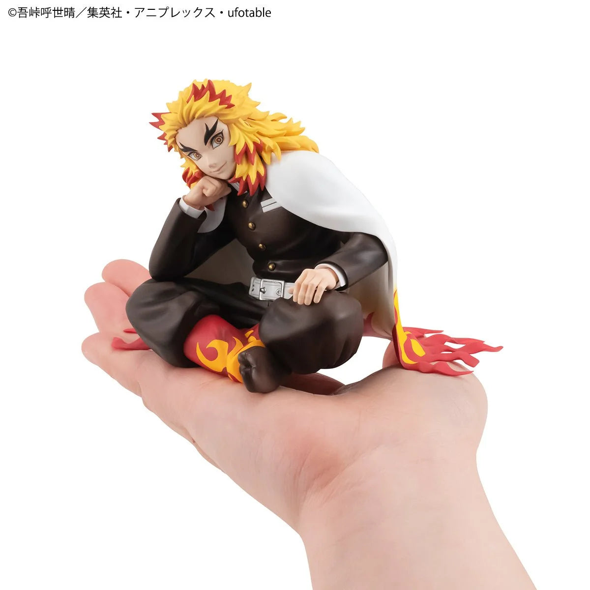Demon Slayer: Kimetsu No Yaiba - Rengoku (Regulary & With Gift) G.E.M. Series Palm size Prize Figure Megahouse