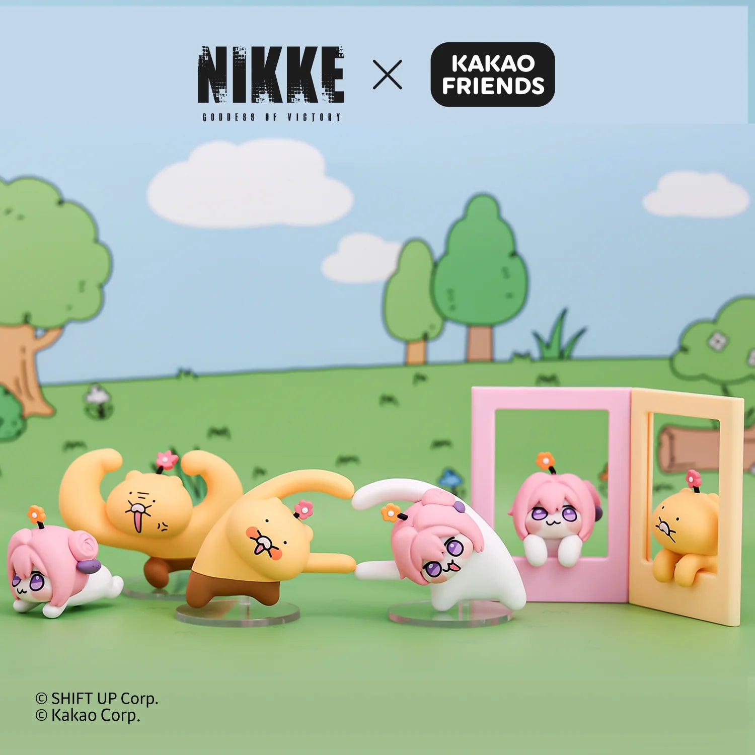 Goddess of Victory: Nikke - Doro＆Choonsik KAKAO FRIENDS Collab Series Mini Figure Blind Box GNF TOYZ