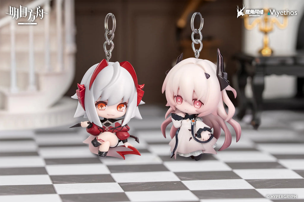 Arknights - Civilight Eterna & Wiš'adel Hang On Series Chibi Figure Myethos