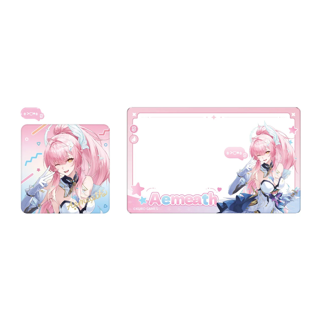 Wuthering Waves - Two Yeah Series Badge & Acrylic Clear Card Set KURO GAMES