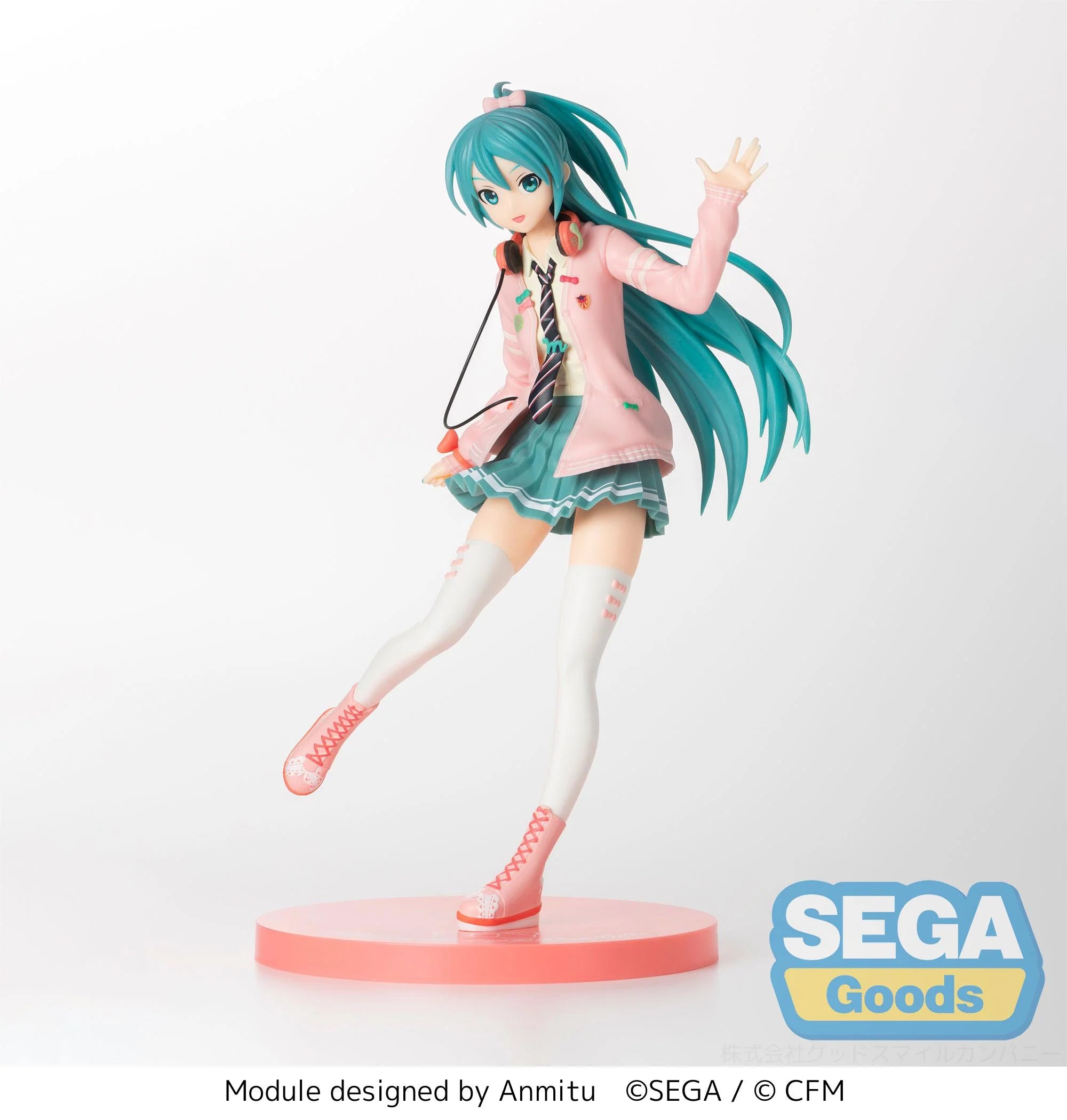 Hatsune Miku - Hatsune Miku (Ribbon Girl Ver.) Prize Figure SEGA