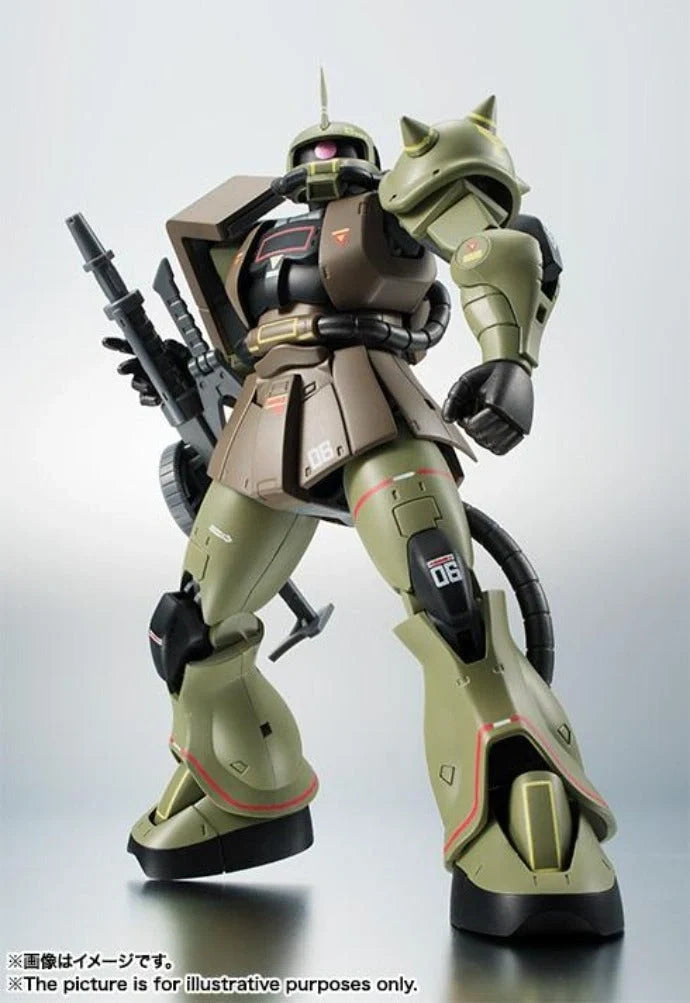 Gundam - ROBOT SPIRITS SIDE MS MS-06 ZAKU II Ver A.N.I.M.E. Real Type Color Figure Bandai