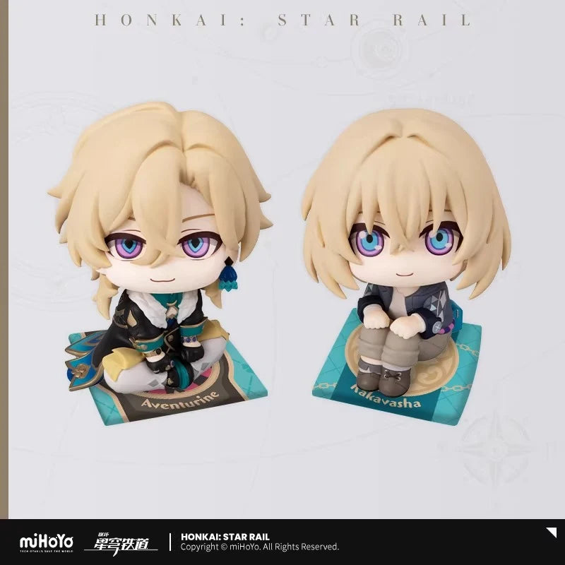 Honkai: Star Rail - Aventurine & Kakahuaxia Lookup Chibi Figure MegaHouse