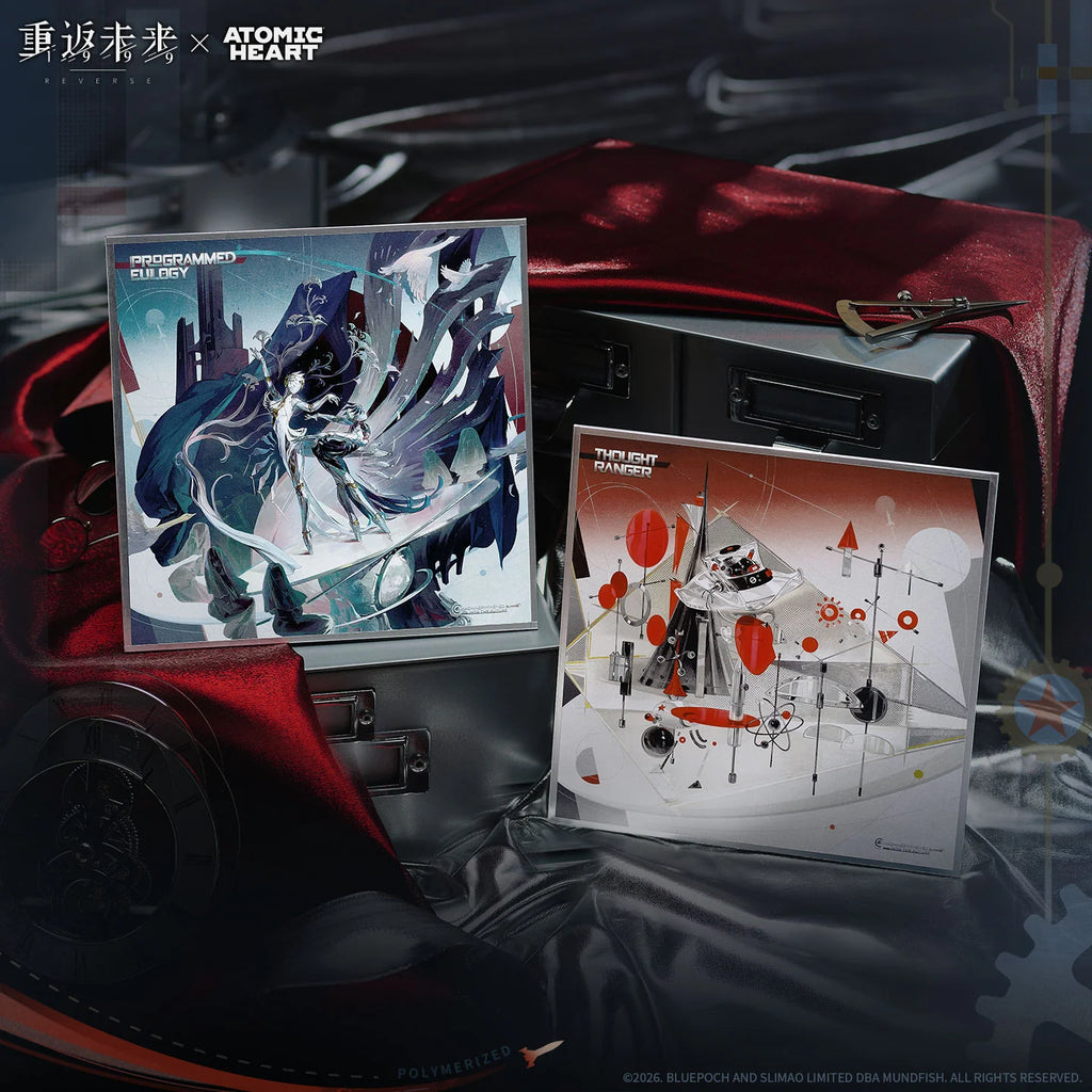 Reverse: 1999 - A Machinery-Themed Glimpse into the Future Garment Shikishi Board BLUEPOCH