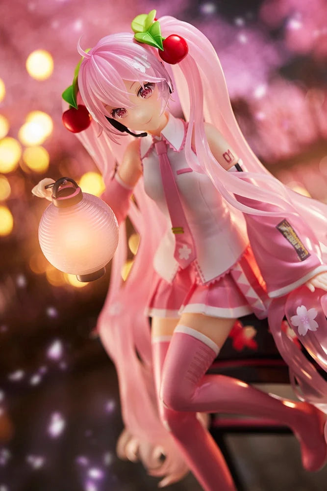 Hatsune Miku - Sakura Miku(Sakura Lantern Ver.) AMP+ Prize Figure Taito