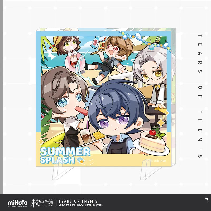 Tears of Themis - Summer Splash Series Chibi Acrylic Refrigerator Magnet miHoYo