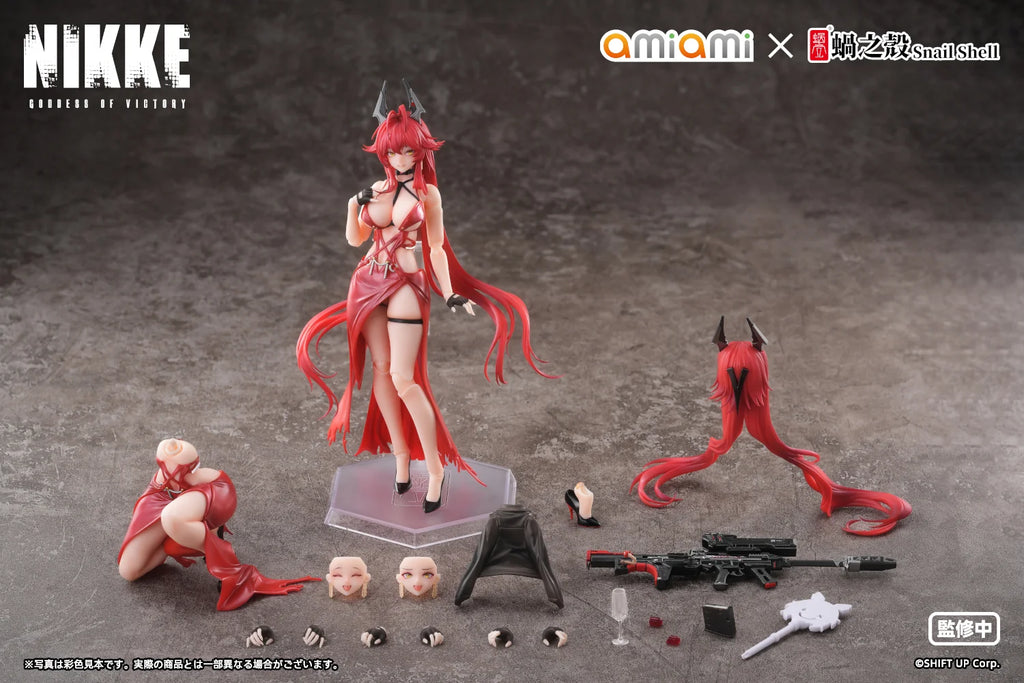 Goddess of Victory: Nikke - Red Hood (Nonsense Red Ver.) 1/12 Scale Action Figure Snail Shell