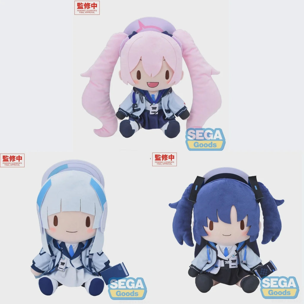 Blue Archive - Koyuki & Noa & Yuuka fuwa petit L Plush Sega