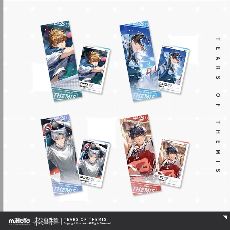 Tears of Themis - Pursue Dreams With Passion Series Laser Ticket & Card Set miHoYo