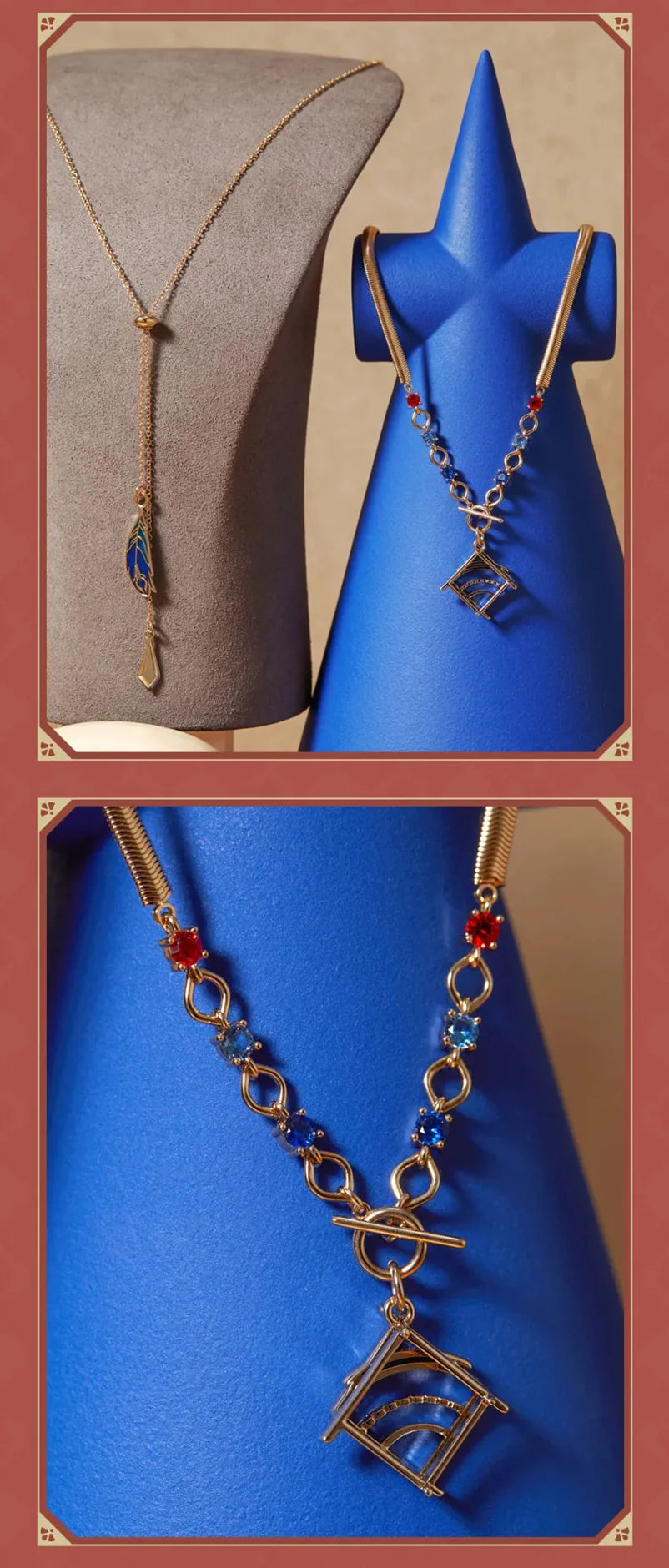 Genshin Impact - Forest And Sand Series Kaveh Impression Necklace & Ear Cuff miHoYo