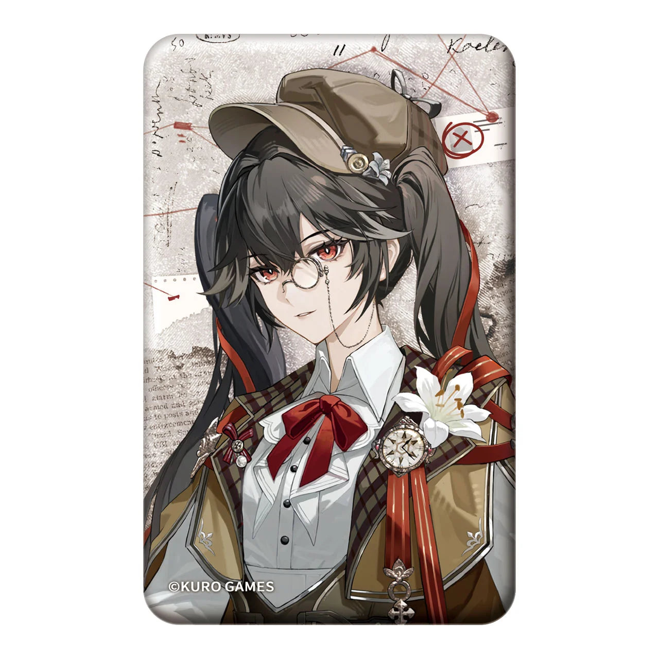 Punishing: Gray Raven - Mistbound Twilight Reflective Badge KURO GAMES