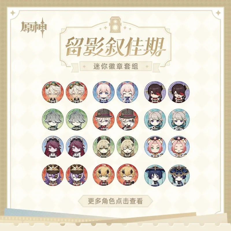 Genshin Impact - Capturing the Good Times Series Mini Badge miHoYo